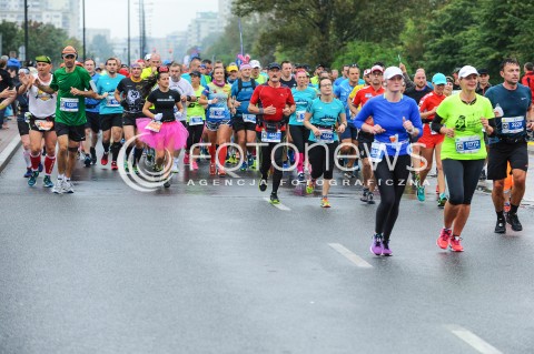  24.09.2017 WARSZAWA <br />39 PZU MARATON WARSZAWSKI<br />N/Z UCZESTNICY BIEGU<br /> 