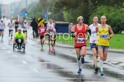  24.09.2017 WARSZAWA <br />39 PZU MARATON WARSZAWSKI<br />N/Z UCZESTNICY BIEGU<br /> 