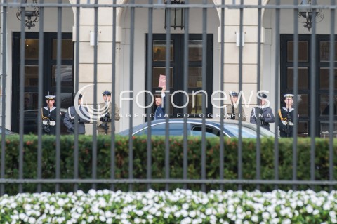  25.09.2017 WARSZAWA<br />KONFERENCJA PO SPOTKANIU OPOZYCJI Z PREZYDENTEM<br />N/Z RYSZARD PETRU<br /> 