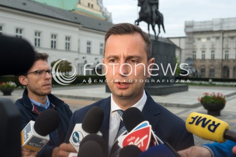  25.09.2017 WARSZAWA<br />KONFERENCJA PO SPOTKANIU OPOZYCJI Z PREZYDENTEM<br />N/Z WLADYSLAW KOSINIAK KAMYSZ<br /> 