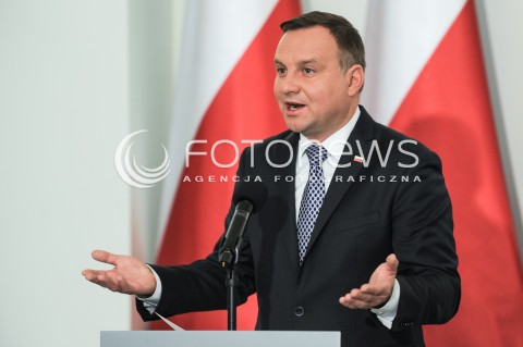  25.09.2017 WARSZAWA <br />OSWIADCZENIE PREZYDENTA W SPRAWIE PROJEKTOW O SADZIE NAJWYZSZYM I KRAJOWEJ RADZIE SADOWNICTWA<br />N/Z PREZYDENT RP ANDRZEJ DUDA<br /> 