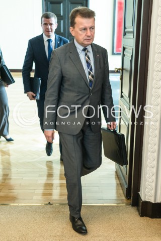  26.09.2017 WARSZAWA <br />POSIEDZENIE RADY MINISTROW <br />N/Z MARIUSZ BLASZCZAK<br /> 