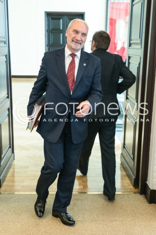  26.09.2017 WARSZAWA <br />POSIEDZENIE RADY MINISTROW <br />N/Z ANTONI MACIEREWICZ <br /> 