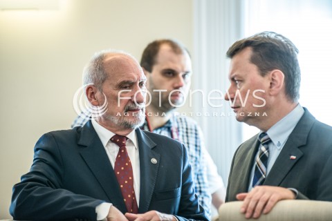  26.09.2017 WARSZAWA<br />POSIEDZENIE RADY MINISTROW<br />N/Z ANTONI MACIEREWICZ MARIUSZ KAMINSKI<br /> 