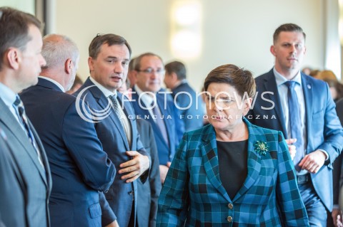  26.09.2017 WARSZAWA <br />POSIEDZENIE RADY MINISTROW <br />N/Z PREMIER BEATA SZYDLO ZBIGNIEW ZIOBRO<br /> 