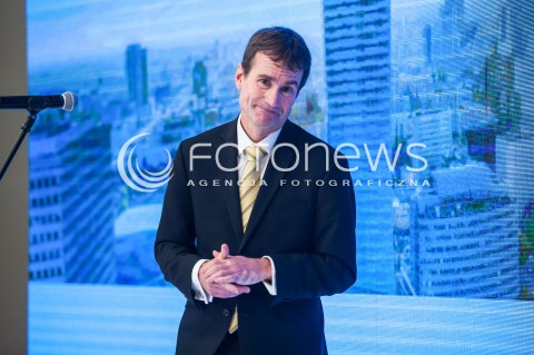  26.09.2017 WARSZAWA<br />KONFERENCJA MINISTRA ROZWOJU I J. P. MORGAN <br />N/Z DYREKTOR ZARZADZAJACY SZEF DZIALU KORPORACYJNEGO J. P. MORGAN STEVE COHEN<br /> 