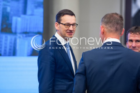  26.09.2017 WARSZAWA<br />KONFERENCJA MINISTRA ROZWOJU I J. P. MORGAN <br />N/Z MINISTER ROZWOJU MATEUSZ MORAWIECKI<br /> 