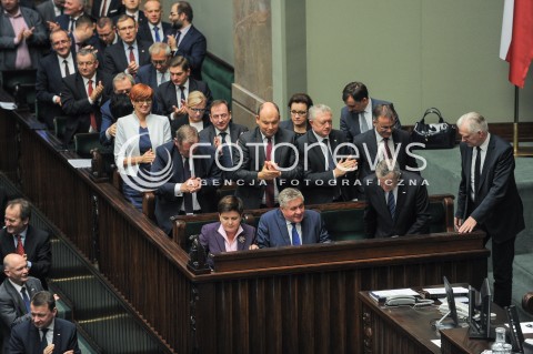  27.09.2016 WARSZAWA<br />POSIEDZENIE SEJMU RP <br />N/Z PREMIER BEATA SZYDLO RADA MINISTROW<br /> 
