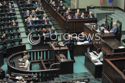  27.09.2016 WARSZAWA<br />POSIEDZENIE SEJMU RP <br />N/Z STEFAN NIESIOLOWSKI<br /> 