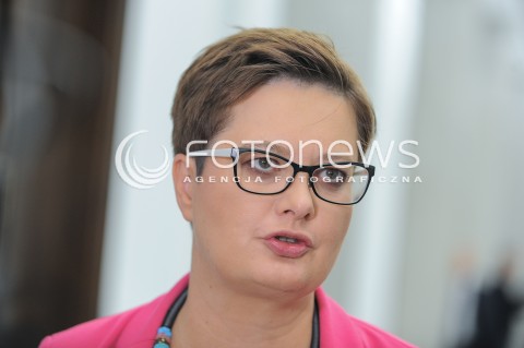  27.09.2016 WARSZAWA<br />POSIEDZENIE SEJMU RP <br />N/Z KATARZYNA LUBNAUER<br /> 