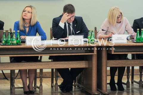  27.09.2016 WARSZAWA<br />POSIEDZENIE SEJMU RP KOMISJA SLEDCZA DS. AMBER GOLD<br />N/Z MAREK SUSKI MALGORZATA WASSERMANN<br /> 