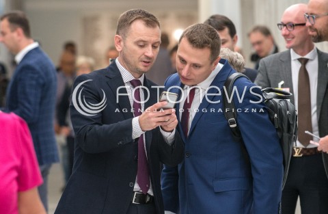  28.09.2017 WARSZAWA <br />POSIEDZENIE SEJMU RP<br />N/Z SLAWOMIR NITRAS KRZYSZTOF BREJZA<br /> 