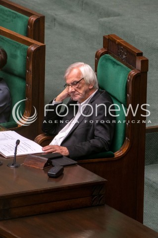  28.09.2017 WARSZAWA <br />POSIEDZENIE SEJMU RP <br />N/Z RYSZARD TERLECKI<br /> 