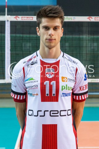  29.09.2017 RZESZOW <br />SESJA ZDJECIOWA SIATKARZY ASSECO RESOVIA<br />SEZON 2017/2018<br />N/Z ALEKSANDER SLIWKA<br /> 