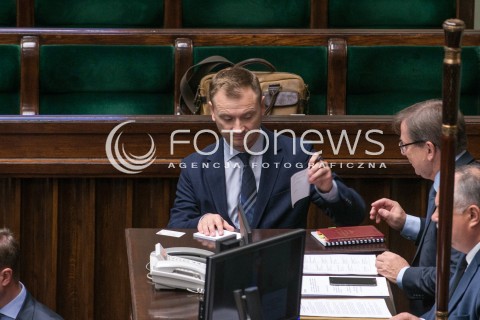  29.09.2017 WARSZAWA SEJM<br />POSIEDZENIE SEJMU<br />N/Z SLAWOMIR NITRAS<br /> 