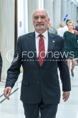  29.09.2017 WARSZAWA SEJM<br />POSIEDZENIE SEJMU<br />N/Z ANTONI MACIEREWICZ<br /> 