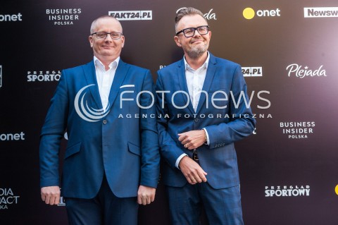  29.09.2017 WARSZAWA<br />
PREZENTACJA JESIENNEJ RAMOWKI ONET - RAS POLSKA<br />
N/Z ROBERT FELUS DARIUSZ BURLINSKI<br />
 