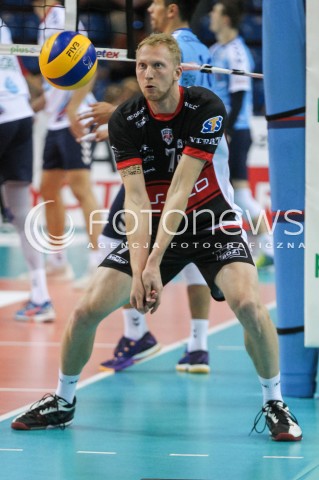  30.09.2017 RZESZOW<br />SIATKOWKA PLUSLIGA 2017/2018 MEN VOLLEYBALL POLAND POLISH PLUS LIGA LEAGUE SEASON 2017/2018<br />MECZ ASSECO RESOVIA RZESZOW - DAFI SPOLEM KIELCE <br />N/Z JAKUB JAROSZ SYLWETKA <br /> 