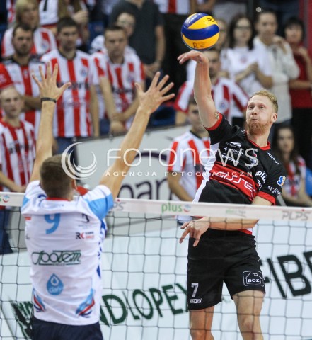  30.09.2017 RZESZOW<br />SIATKOWKA PLUSLIGA 2017/2018 MEN VOLLEYBALL POLAND POLISH PLUS LIGA LEAGUE SEASON 2017/2018<br />MECZ ASSECO RESOVIA RZESZOW - DAFI SPOLEM KIELCE <br />N/Z JAKUB JAROSZ <br /> 