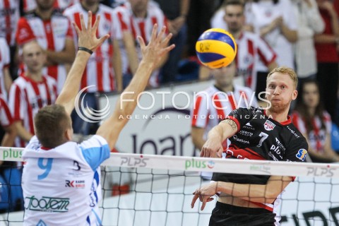  30.09.2017 RZESZOW<br />SIATKOWKA PLUSLIGA 2017/2018 MEN VOLLEYBALL POLAND POLISH PLUS LIGA LEAGUE SEASON 2017/2018<br />MECZ ASSECO RESOVIA RZESZOW - DAFI SPOLEM KIELCE <br />N/Z JAKUB JAROSZ <br /> 