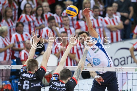  30.09.2017 RZESZOW<br />SIATKOWKA PLUSLIGA 2017/2018 MEN VOLLEYBALL POLAND POLISH PLUS LIGA LEAGUE SEASON 2017/2018<br />MECZ ASSECO RESOVIA RZESZOW - DAFI SPOLEM KIELCE <br />N/Z JAKUB WACHNIK <br /> 