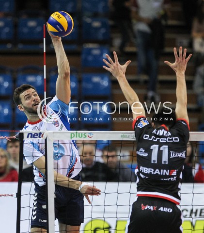  30.09.2017 RZESZOW<br />SIATKOWKA PLUSLIGA 2017/2018 MEN VOLLEYBALL POLAND POLISH PLUS LIGA LEAGUE SEASON 2017/2018<br />MECZ ASSECO RESOVIA RZESZOW - DAFI SPOLEM KIELCE <br />N/Z JAKUB WACHNIK <br /> 