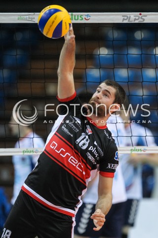  30.09.2017 RZESZOW<br />SIATKOWKA PLUSLIGA 2017/2018 MEN VOLLEYBALL POLAND POLISH PLUS LIGA LEAGUE SEASON 2017/2018<br />MECZ ASSECO RESOVIA RZESZOW - DAFI SPOLEM KIELCE <br />N/Z DAWID DRYJA SYLWETKA <br /> 