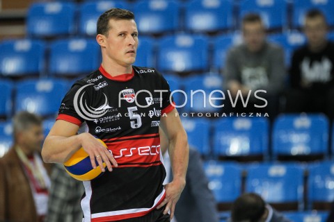  30.09.2017 RZESZOW<br />SIATKOWKA PLUSLIGA 2017/2018 MEN VOLLEYBALL POLAND POLISH PLUS LIGA LEAGUE SEASON 2017/2018<br />MECZ ASSECO RESOVIA RZESZOW - DAFI SPOLEM KIELCE <br />N/Z LUKAS TICHACEK SYLWETKA <br /> 