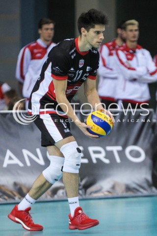  30.09.2017 RZESZOW<br />SIATKOWKA PLUSLIGA 2017/2018 MEN VOLLEYBALL POLAND POLISH PLUS LIGA LEAGUE SEASON 2017/2018<br />MECZ ASSECO RESOVIA RZESZOW - DAFI SPOLEM KIELCE <br />N/Z ALEKSANDER SLIWKA SYLWETKA <br /> 