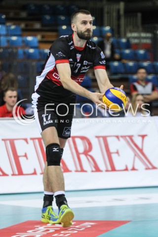  30.09.2017 RZESZOW<br />SIATKOWKA PLUSLIGA 2017/2018 MEN VOLLEYBALL POLAND POLISH PLUS LIGA LEAGUE SEASON 2017/2018<br />MECZ ASSECO RESOVIA RZESZOW - DAFI SPOLEM KIELCE <br />N/Z MARCIN MOZDZONEK SYLWETKA <br /> 