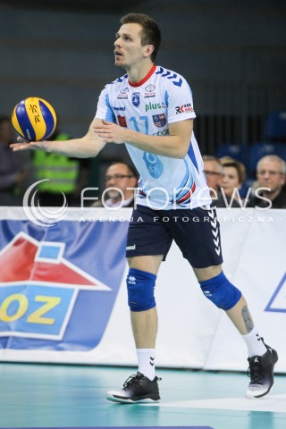  30.09.2017 RZESZOW<br />SIATKOWKA PLUSLIGA 2017/2018 MEN VOLLEYBALL POLAND POLISH PLUS LIGA LEAGUE SEASON 2017/2018<br />MECZ ASSECO RESOVIA RZESZOW - DAFI SPOLEM KIELCE <br />N/Z LUKASZ LAPSZYNSKI SYLWETKA <br /> 