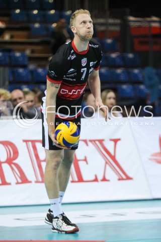  30.09.2017 RZESZOW<br />SIATKOWKA PLUSLIGA 2017/2018 MEN VOLLEYBALL POLAND POLISH PLUS LIGA LEAGUE SEASON 2017/2018<br />MECZ ASSECO RESOVIA RZESZOW - DAFI SPOLEM KIELCE <br />N/Z JAKUB JAROSZ SYLWETKA <br /> 