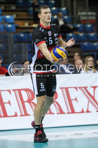  30.09.2017 RZESZOW<br />SIATKOWKA PLUSLIGA 2017/2018 MEN VOLLEYBALL POLAND POLISH PLUS LIGA LEAGUE SEASON 2017/2018<br />MECZ ASSECO RESOVIA RZESZOW - DAFI SPOLEM KIELCE <br />N/Z LUKAS TICHACEK SYLWETKA <br /> 