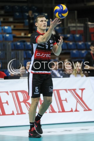  30.09.2017 RZESZOW<br />SIATKOWKA PLUSLIGA 2017/2018 MEN VOLLEYBALL POLAND POLISH PLUS LIGA LEAGUE SEASON 2017/2018<br />MECZ ASSECO RESOVIA RZESZOW - DAFI SPOLEM KIELCE <br />N/Z LUKAS TICHACEK SYLWETKA <br /> 