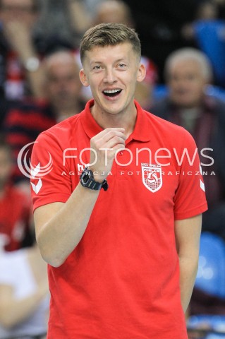  30.09.2017 RZESZOW<br />SIATKOWKA PLUSLIGA 2017/2018 MEN VOLLEYBALL POLAND POLISH PLUS LIGA LEAGUE SEASON 2017/2018<br />MECZ ASSECO RESOVIA RZESZOW - DAFI SPOLEM KIELCE <br />N/Z WOJCIECH SERAFIN - I TRENER ( HEAD COACH ) SYLWETKA <br /> 