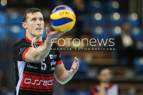  30.09.2017 RZESZOW<br />SIATKOWKA PLUSLIGA 2017/2018 MEN VOLLEYBALL POLAND POLISH PLUS LIGA LEAGUE SEASON 2017/2018<br />MECZ ASSECO RESOVIA RZESZOW - DAFI SPOLEM KIELCE <br />N/Z LUKAS TICHACEK SYLWETKA <br /> 