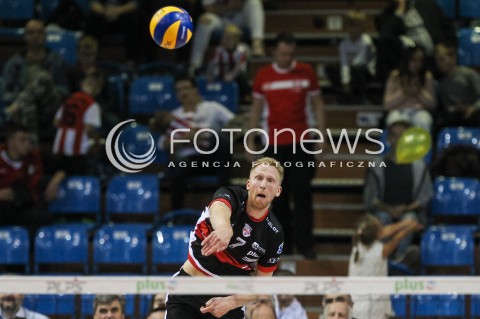  30.09.2017 RZESZOW<br />SIATKOWKA PLUSLIGA 2017/2018 MEN VOLLEYBALL POLAND POLISH PLUS LIGA LEAGUE SEASON 2017/2018<br />MECZ ASSECO RESOVIA RZESZOW - DAFI SPOLEM KIELCE <br />N/Z JAKUB JAROSZ SYLWETKA ZAGRYWKA <br /> 