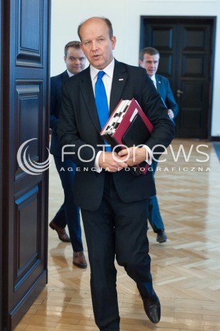  03.10.2017 WARSZAWA <br />POSIEDZENIE RADY MINISTROW <br />N/Z KONSTANTY RADZIWILL<br /> 