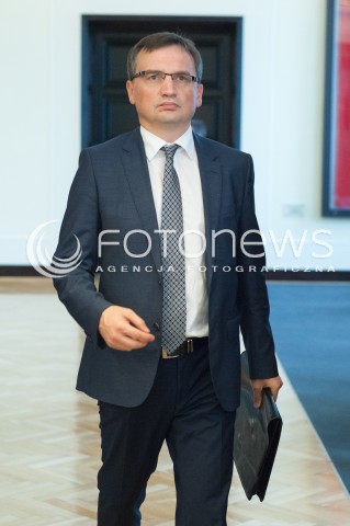  03.10.2017 WARSZAWA <br />POSIEDZENIE RADY MINISTROW <br />N/Z ZBIGNIEW ZIOBRO <br /> 
