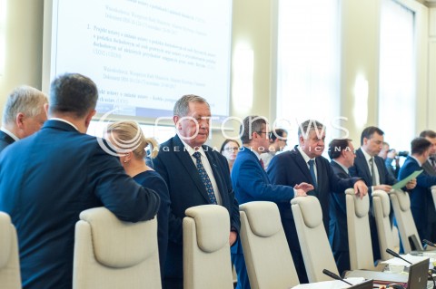  03.10.2017 WARSZAWA <br />POSIEDZENIE RADY MINISTROW <br />N/Z MINISTROWIE JAN SZYSZKO<br /> 