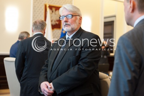  03.10.2017 WARSZAWA <br />POSIEDZENIE RADY MINISTROW <br />N/Z WITOLD WASZCZYKOWSKI<br /> 