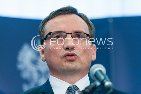  04.10.2017 WARSZAWA<br />KONFERENCJA PRASOWA PROKURATORA GENERALNEGO<br />N/Z PROKURATOR GENERALNY ZBIGNIEW ZIOBRO<br /> 