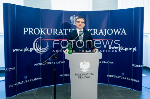  04.10.2017 WARSZAWA<br />KONFERENCJA PRASOWA PROKURATORA GENERALNEGO<br />N/Z PROKURATOR GENERALNY ZBIGNIEW ZIOBRO<br /> 