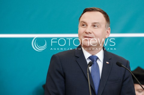  04.10.2017 WARSZAWA<br />
UROCZYSTA INAUGURACJA ROKU AKADEMICKIEGO W SHG<br />
N/Z PREZYDENT RP ANDRZEJ DUDA<br />
 