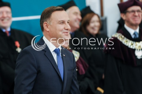  04.10.2017 WARSZAWA<br />
UROCZYSTA INAUGURACJA ROKU AKADEMICKIEGO W SHG<br />
N/Z PREZYDENT RP ANDRZEJ DUDA<br />
 