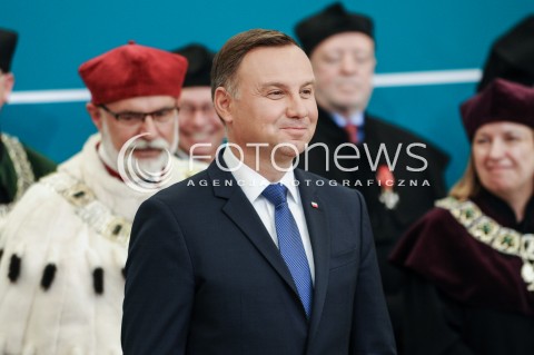  04.10.2017 WARSZAWA<br />
UROCZYSTA INAUGURACJA ROKU AKADEMICKIEGO W SHG<br />
N/Z PREZYDENT RP ANDRZEJ DUDA<br />
 