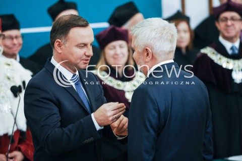  04.10.2017 WARSZAWA<br />
UROCZYSTA INAUGURACJA ROKU AKADEMICKIEGO W SHG<br />
N/Z PREZYDENT RP ANDRZEJ DUDA<br />
 