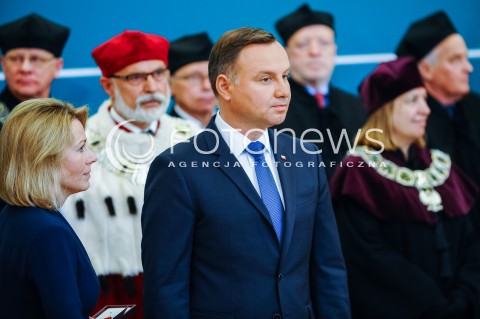  04.10.2017 WARSZAWA<br />
UROCZYSTA INAUGURACJA ROKU AKADEMICKIEGO W SHG<br />
N/Z PREZYDENT RP ANDRZEJ DUDA<br />
 