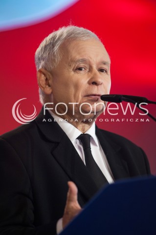  07.10.2017 WARSZAWA<br />KONWENCJA PARTII SOLIDARNA POLSKA<br />N/Z JAROSLAW KACZYNSKI<br /> 