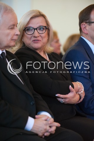  07.10.2017 WARSZAWA<br />KONWENCJA PARTII SOLIDARNA POLSKA<br />N/Z JAROSLAW KACZYNSKI BEATA KEMPA<br /> 